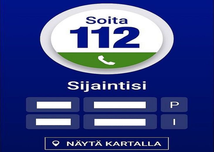 Hätäkeskuspuhelussa Suomi 112-sovellus välittää sijaintitietosi ja tarjoaa muutakin apua